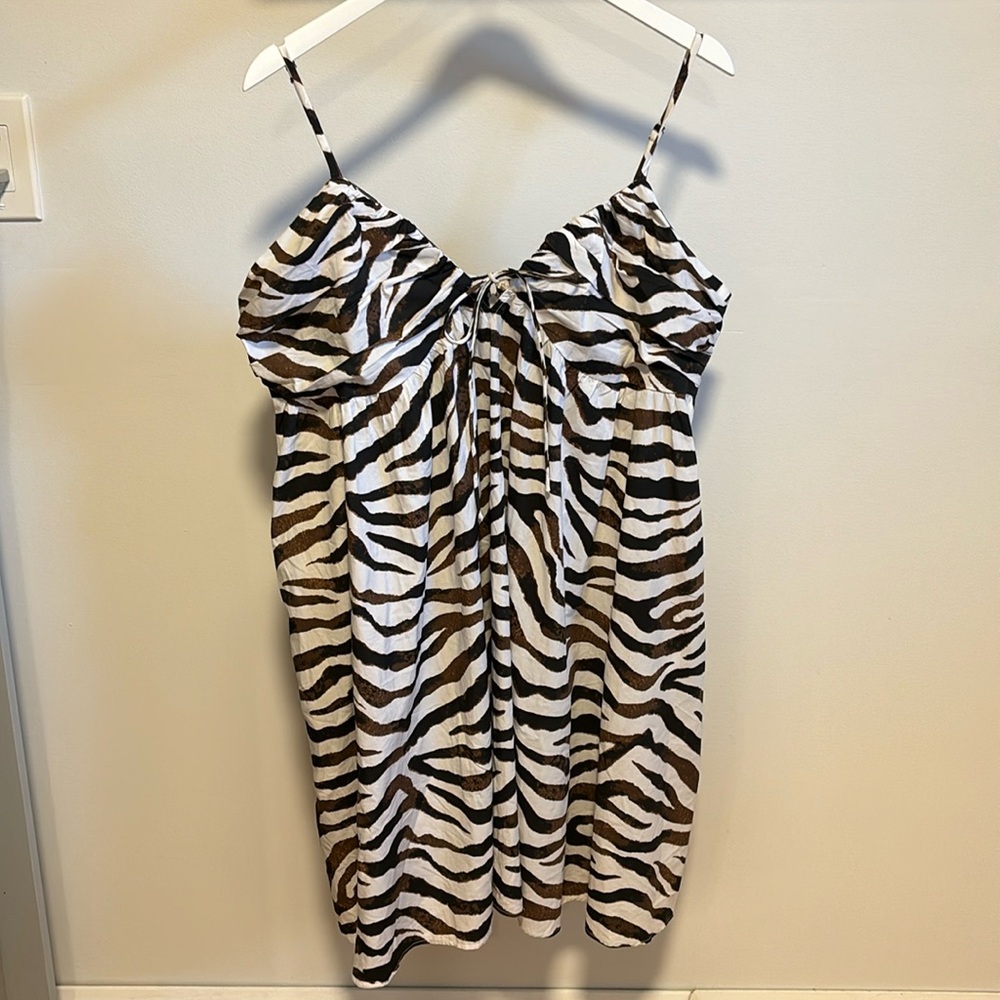 J. Crew keyhole mini dress. - Picture 2 of 9